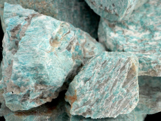 Amazonite Rough Stone A Grade - 1 lb