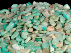 Chrysoprase Tumbled Stones Mini, B Grade - 1 lb