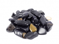 Hawk Eye Tumbled Stones - 1 lb