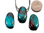 Chrysocolla Drop Bead Pendant